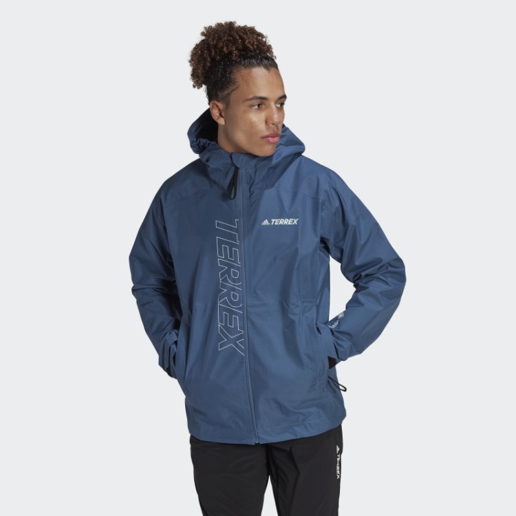 Jaqueta De Chuva De Aço Adidas Terrex Gore-tex Paclite