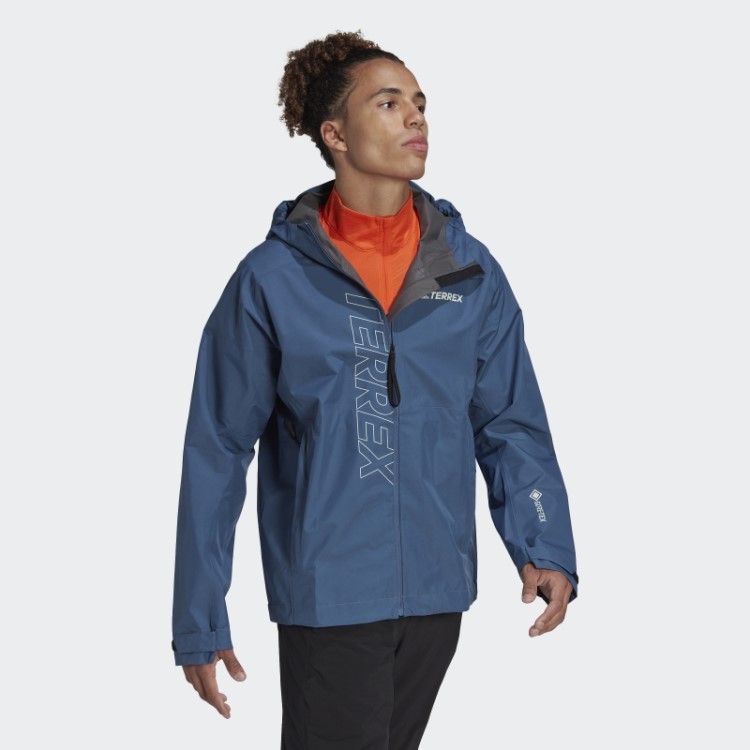Jaqueta De Chuva De Aço Adidas Terrex Gore-tex Paclite