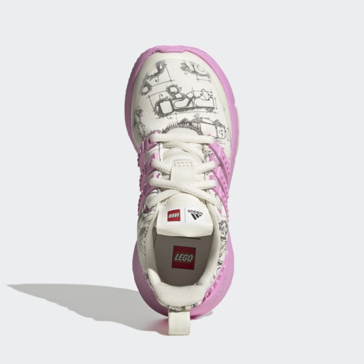 Sapatos Brancos Adidas X Lego Racer Tr Moda