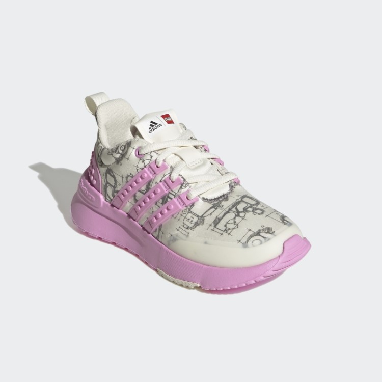 Sapatos Brancos Adidas X Lego Racer Tr Moda