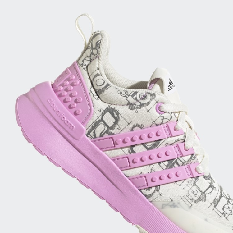 Tênis Branco Adidas X Lego Racer Tr