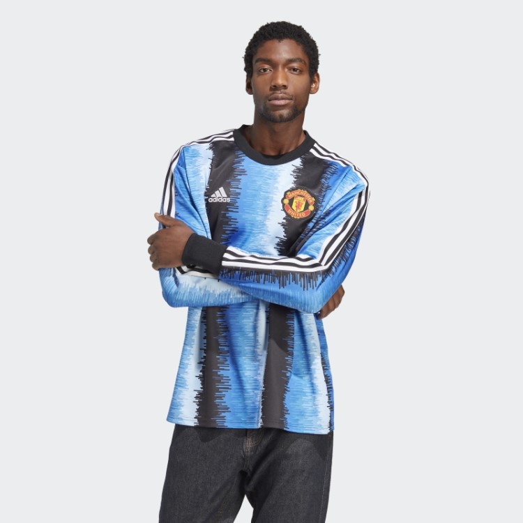 Camisa De Goleiro Adidas Black Manchester United Icon