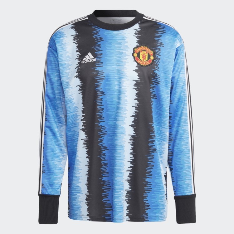 Camisa De Goleiro Adidas Black Manchester United Icon