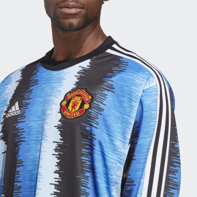 Camisa De Goleiro Adidas Black Manchester United Icon