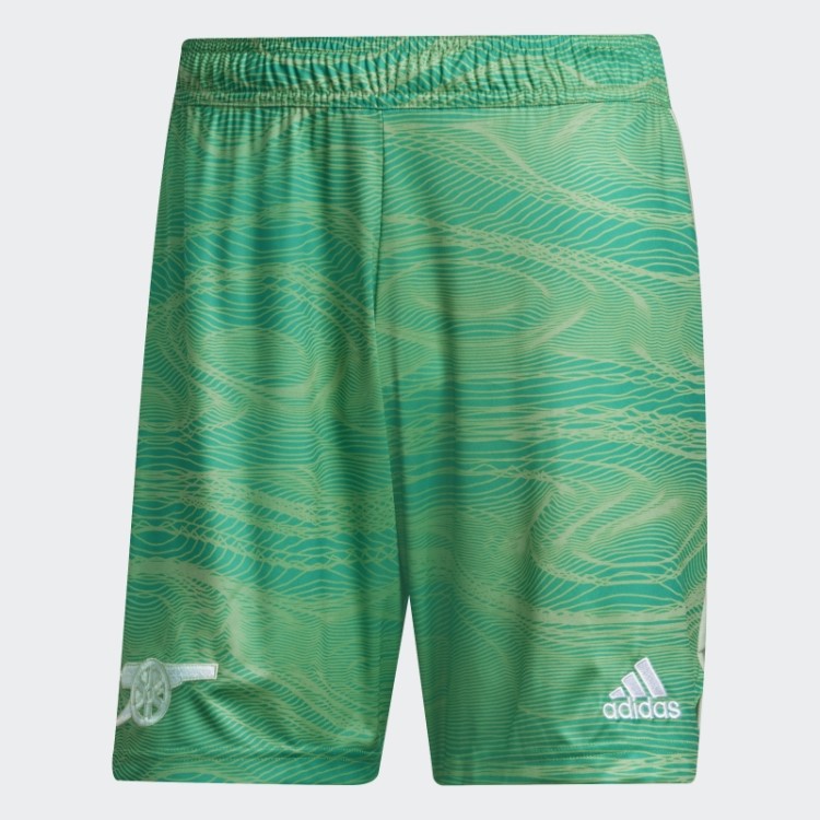 Shorts De Goleiro Arsenal 21/22 Adidas Lime