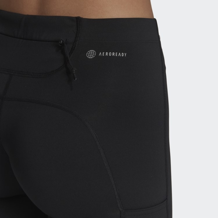 Adidas Fastimpact Running Bike Leggings Pretas Elegantes
