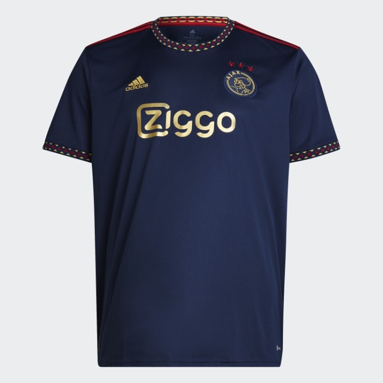 Ajax Amsterdam 22/23 Away Jersey Adidas Azul Marinho