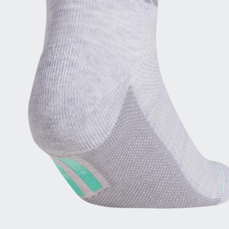 Meias Cano Baixo Com Listras Superlite Cinza Claro 3 Pares Adidas