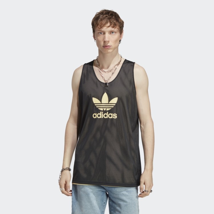 Camisa Amarela Adicolor Classics Basquete Trefoil Adidas