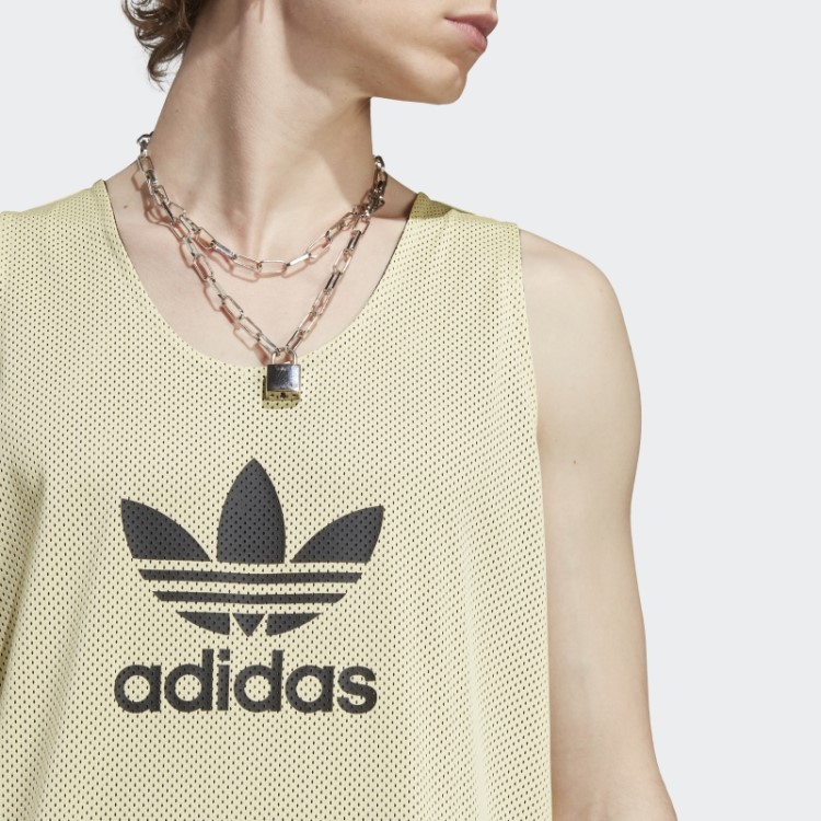 Camisa Amarela Adicolor Classics Basquete Trefoil Adidas