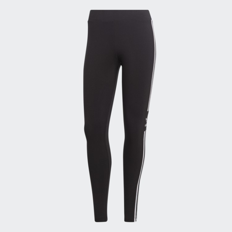Meia Calça Trefoil Preta Adidas