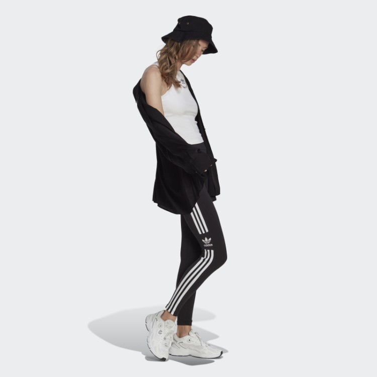 Meia Calça Trefoil Adidas Preta