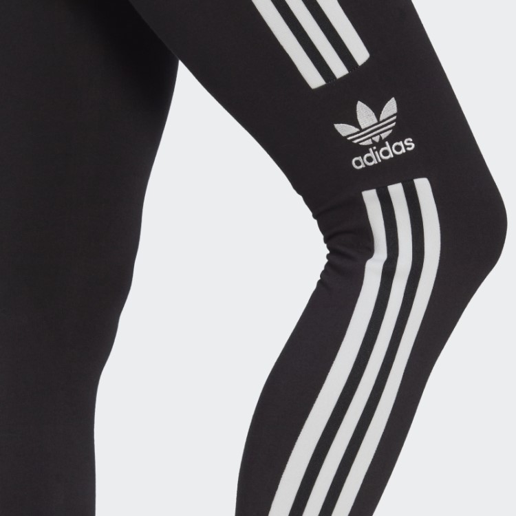 Meia Calça Trefoil Adidas Preta
