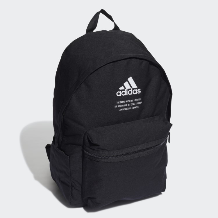 Mochila Clássica Em Tecido Adidas Preta