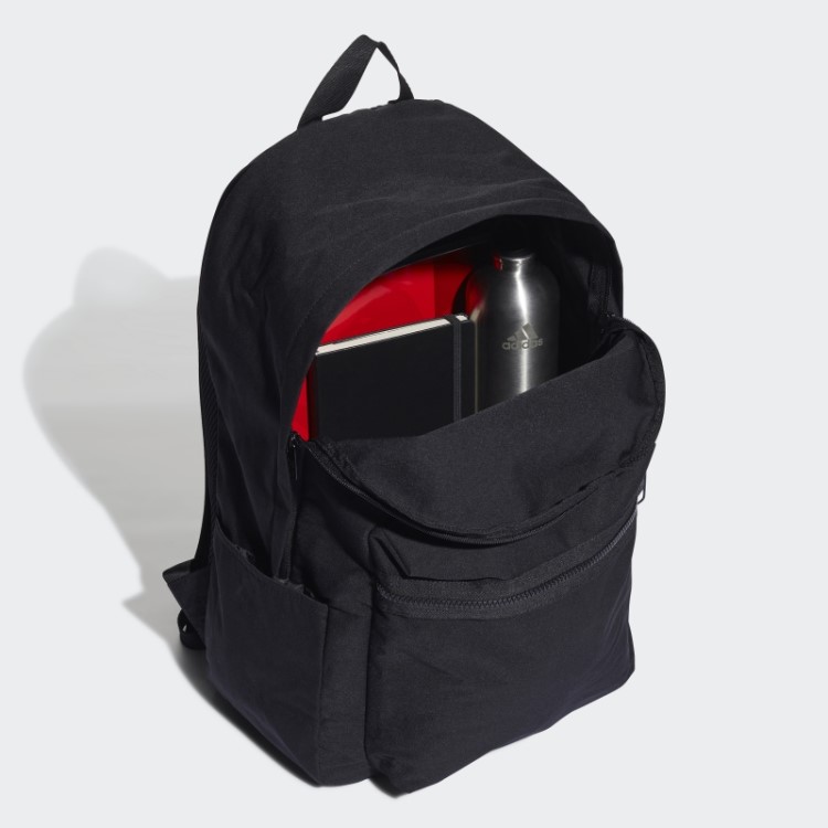Mochila Clássica Em Tecido Adidas Preta
