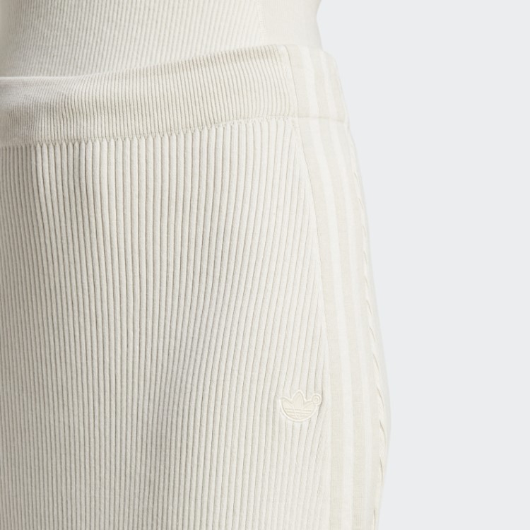 Saia Longa De Tricô Versão Azul Adidas Branca