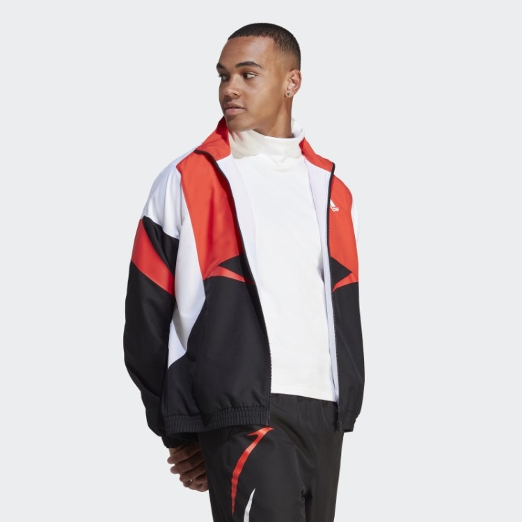 Top De Corrida Colorblock Preto Adidas