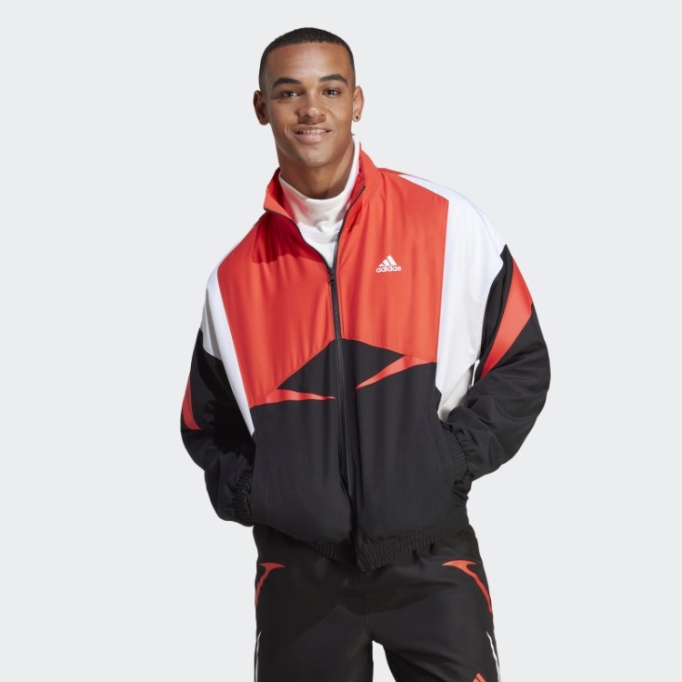 Top De Corrida Colorblock Preto Adidas