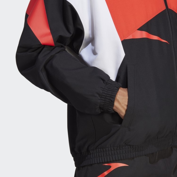 Top De Corrida Colorblock Preto Adidas
