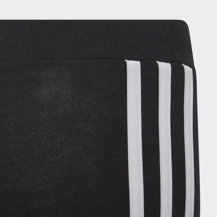 Meia-calça Com As Três Listras Adidas Essentials Moda Branca