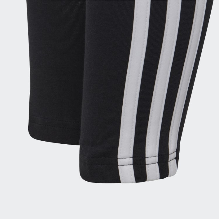 Meia-calça Com As Três Listras Adidas Essentials Moda Branca