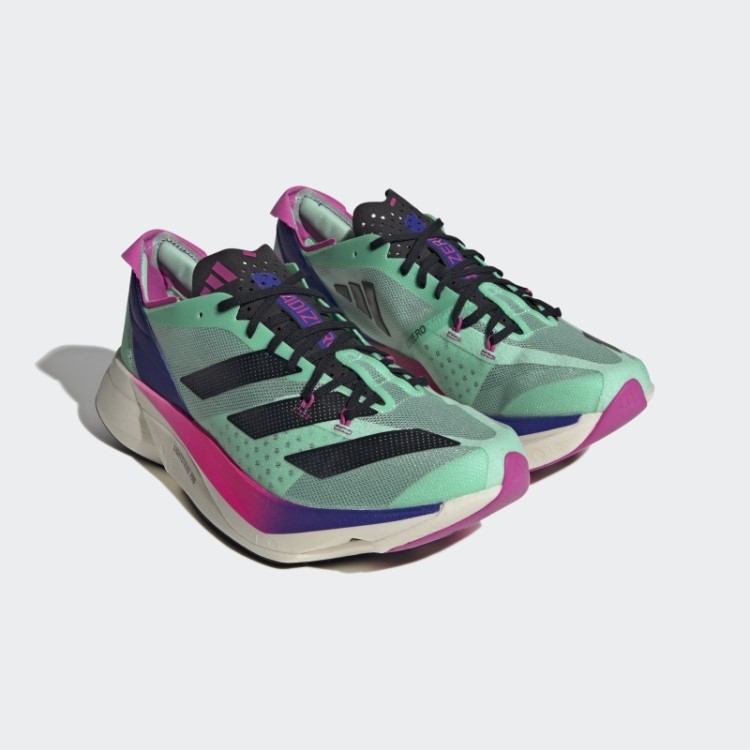 Adidas Mint Adizero Adios Pro 3 Tênis De Corrida