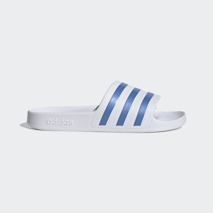Chinelos Adidas Adilette Aqua Blue Met