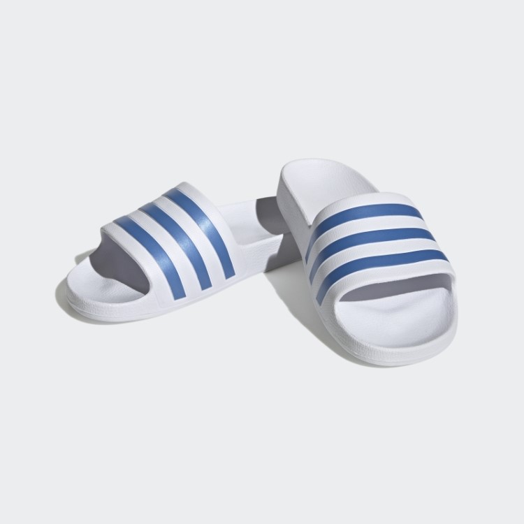 Chinelos Adidas Adilette Aqua Blue Met