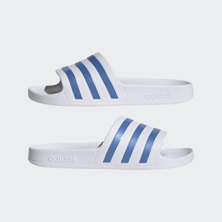 Chinelos Adidas Adilette Aqua Blue Met