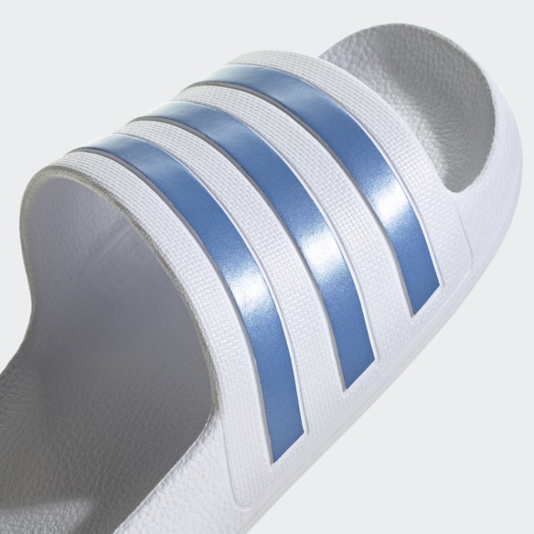 Chinelos Adidas Adilette Aqua Blue Met