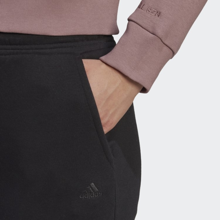 Calça Cônica De Lã Adidas All Szn Preta