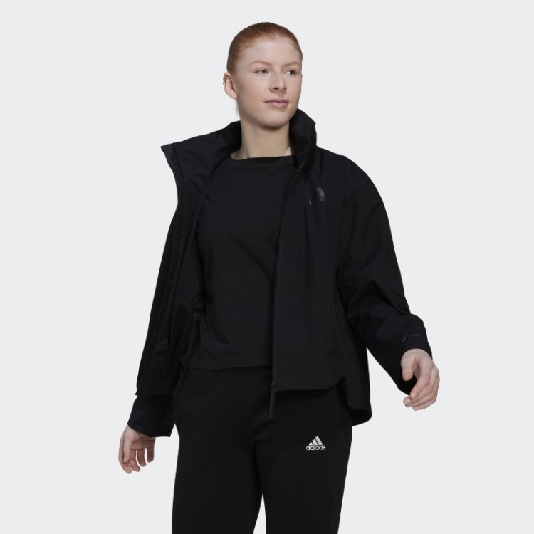 Casaco Terrex Traveer Rain.rdy Preto Adidas