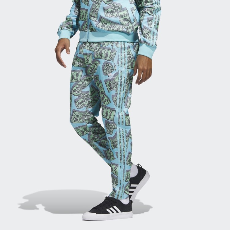 Calça Esportiva Com Estampa De Dinheiro Jeremy Scott (gênero Neutro) Frost Mint Adidas