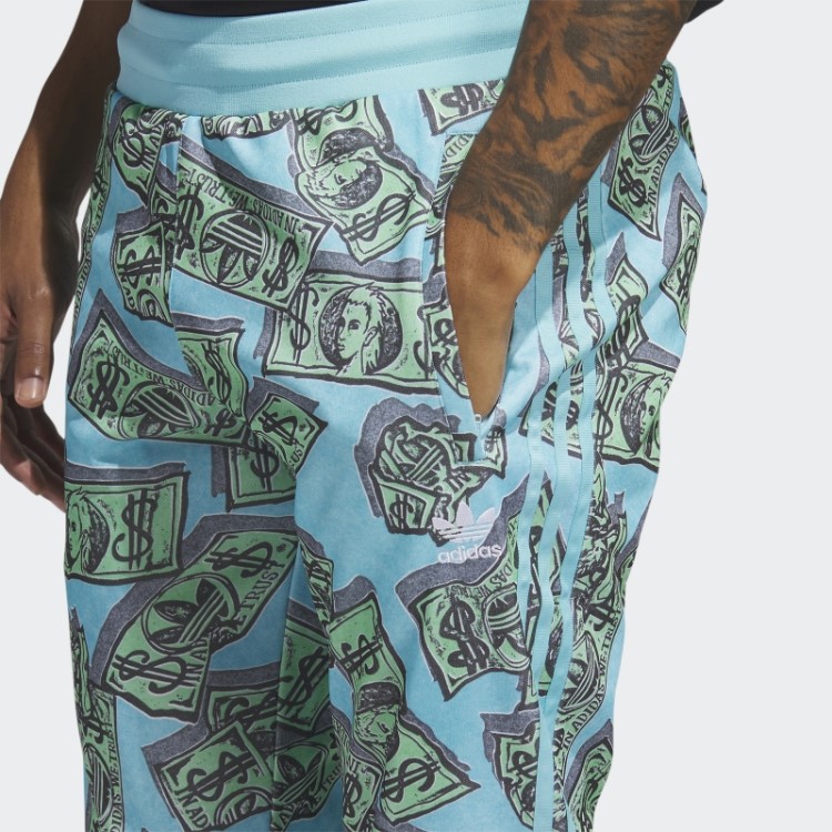 Calça Esportiva Com Estampa De Dinheiro Jeremy Scott (gênero Neutro) Frost Mint Adidas