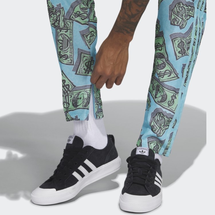 Calça Esportiva Com Estampa De Dinheiro Jeremy Scott (gênero Neutro) Frost Mint Adidas