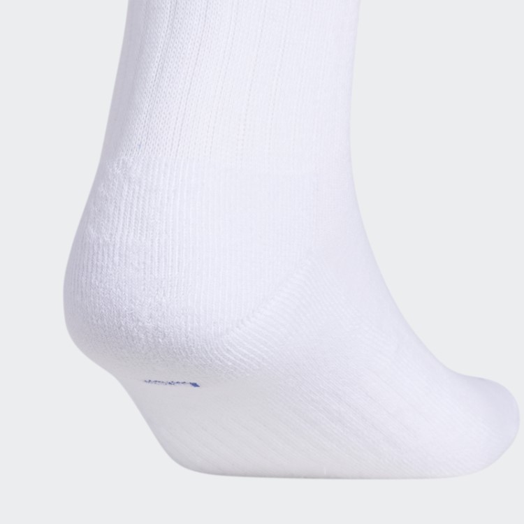 Novas Meias Prep Crew 3 Pares Branco Adidas