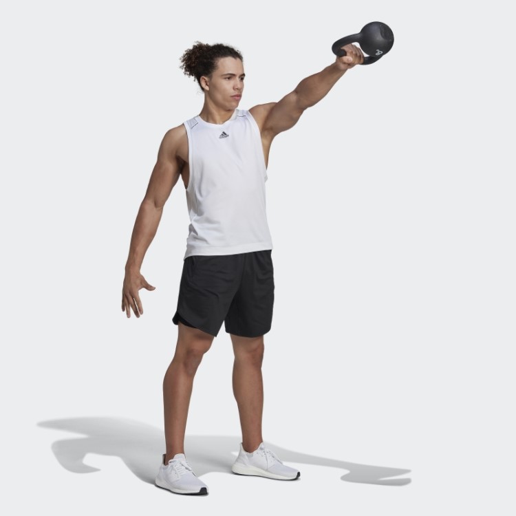 Regata Hiit Spin Training Branca Adidas