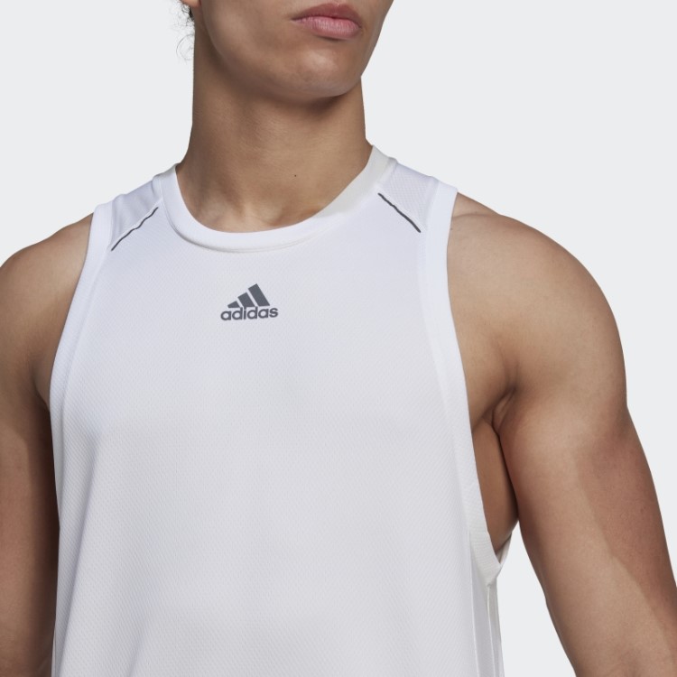 Regata Hiit Spin Training Branca Adidas