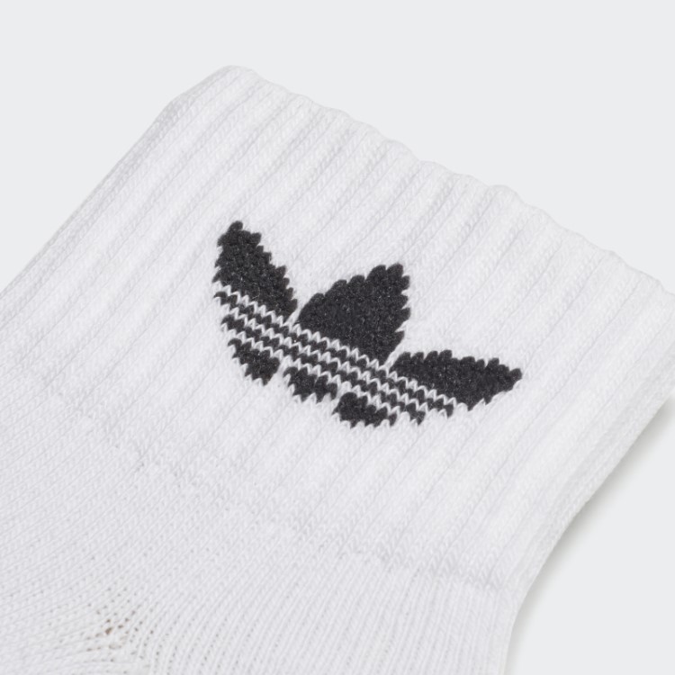 Meias Antiderrapantes Pretas Adidas 2 Pares