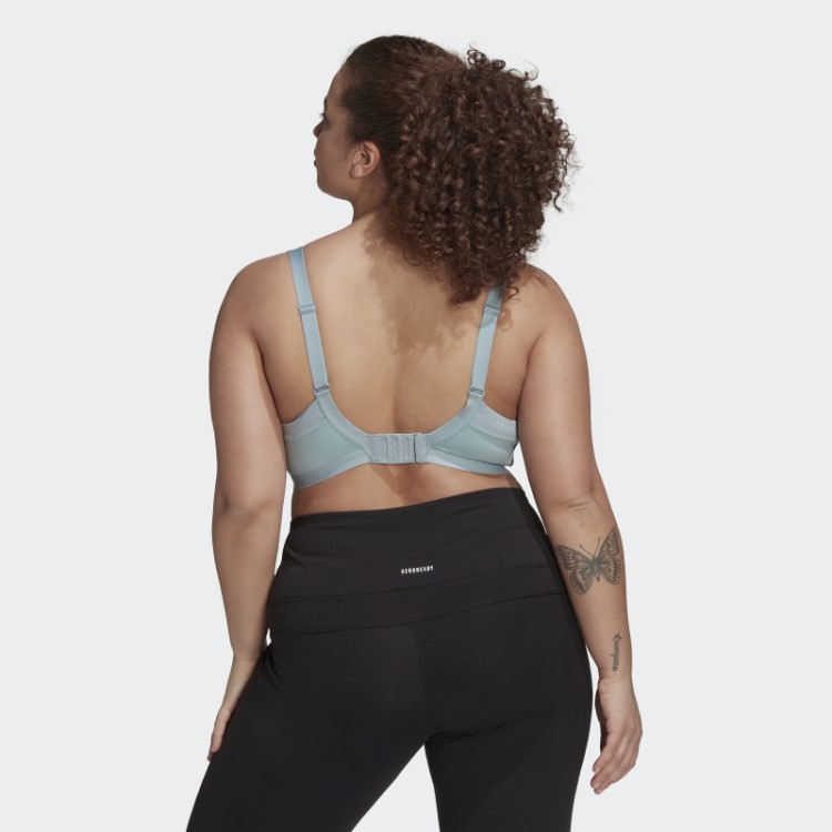 Sutiã Cinza Adidas Tlrd Impact Luxe Training De Alto Suporte (tamanho Grande)