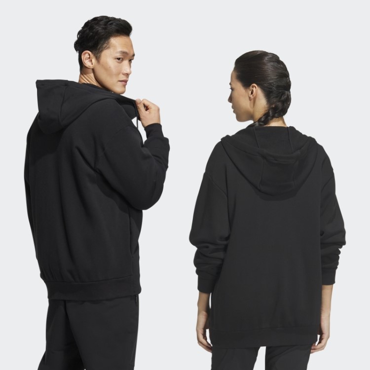 Jaqueta De Malha Adidas Preta (gênero Neutro)