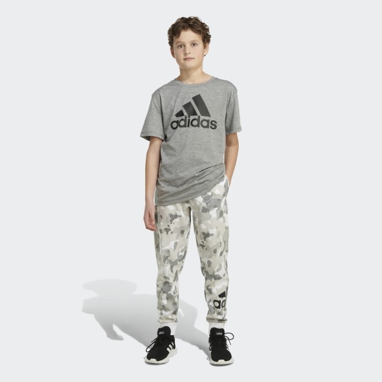 Jogger Branco Adidas Core Camo Fleece