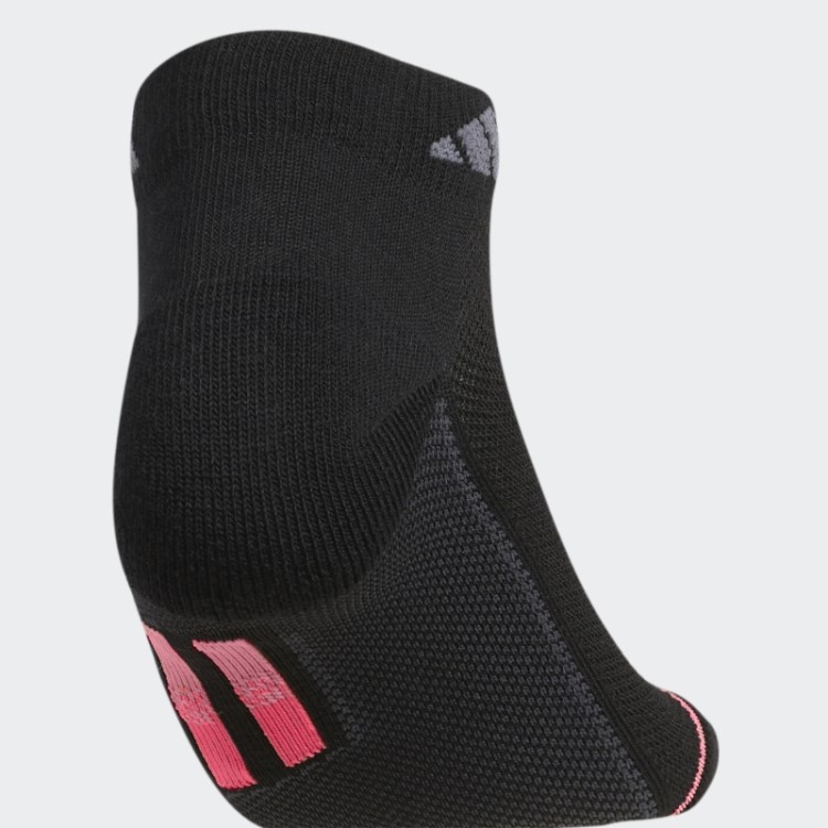 Meias Adidas Superlite Listras De Corte Baixo Preto 3 Pares De Moda