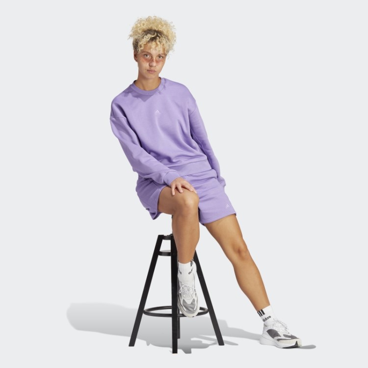 Moletom De Lã Adidas All Szn Violeta