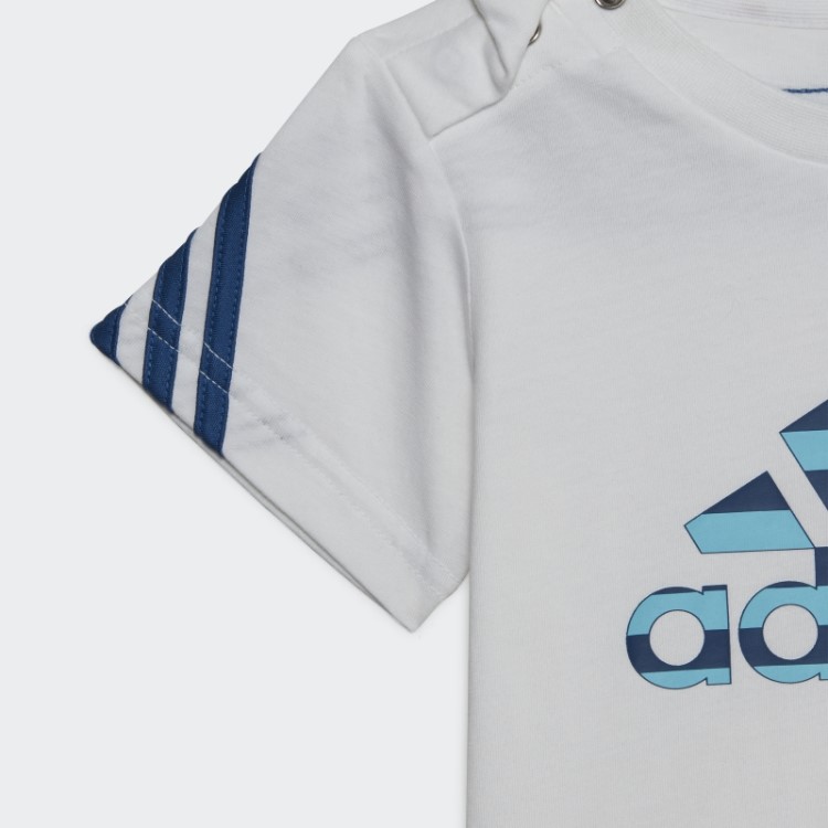 Conjunto Branco Quente De Camiseta E Calça Lego X Adidas X