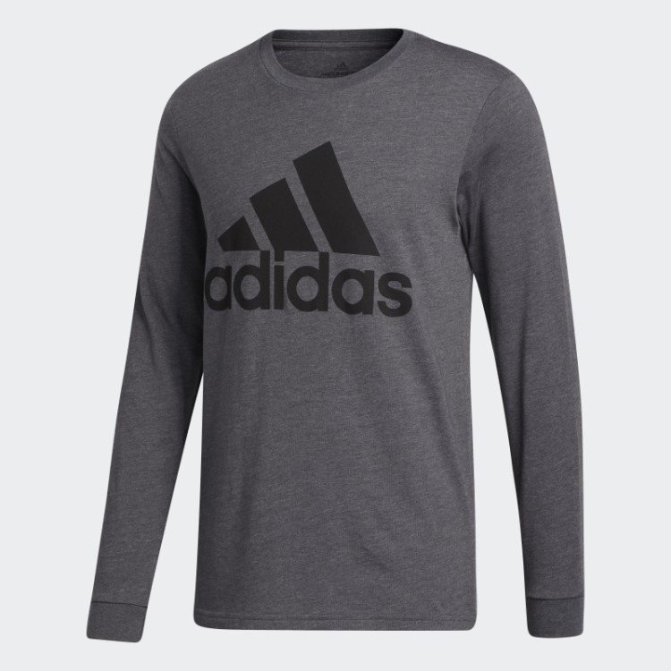 Distintivo De Urze Cinza Escuro Adidas De Camiseta Esportiva