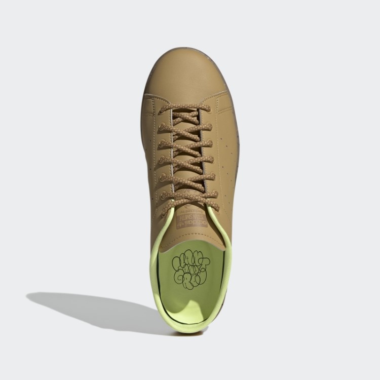 Adidas Golden Beige Stan Smith Plant And Grow Mules