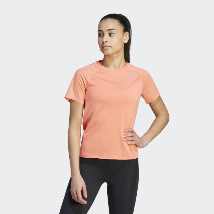 Camiseta Corrida Adidas Adizero Coral