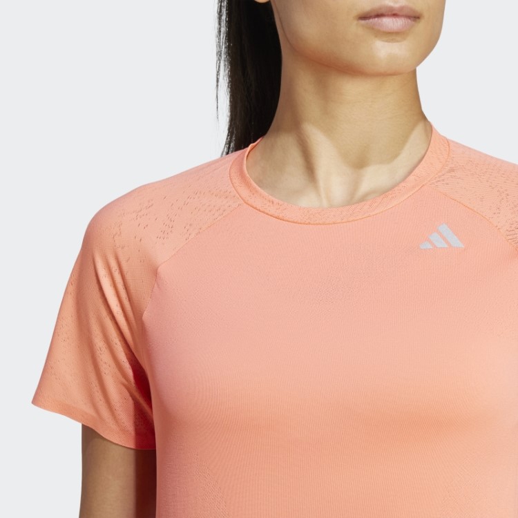 Camiseta Corrida Adidas Adizero Coral