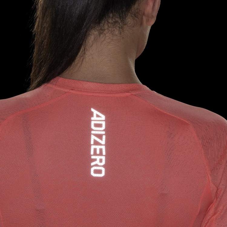 Camiseta Corrida Adidas Adizero Coral
